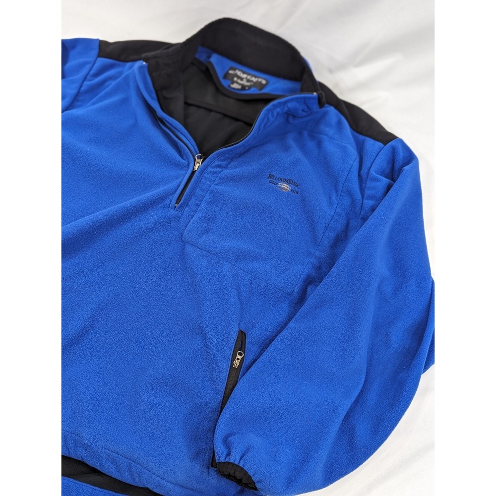 FOOTJOY DryJoys 1/4 Zip Golf Pullover Jacket Med, Long Sleeve Bluefellows Creek